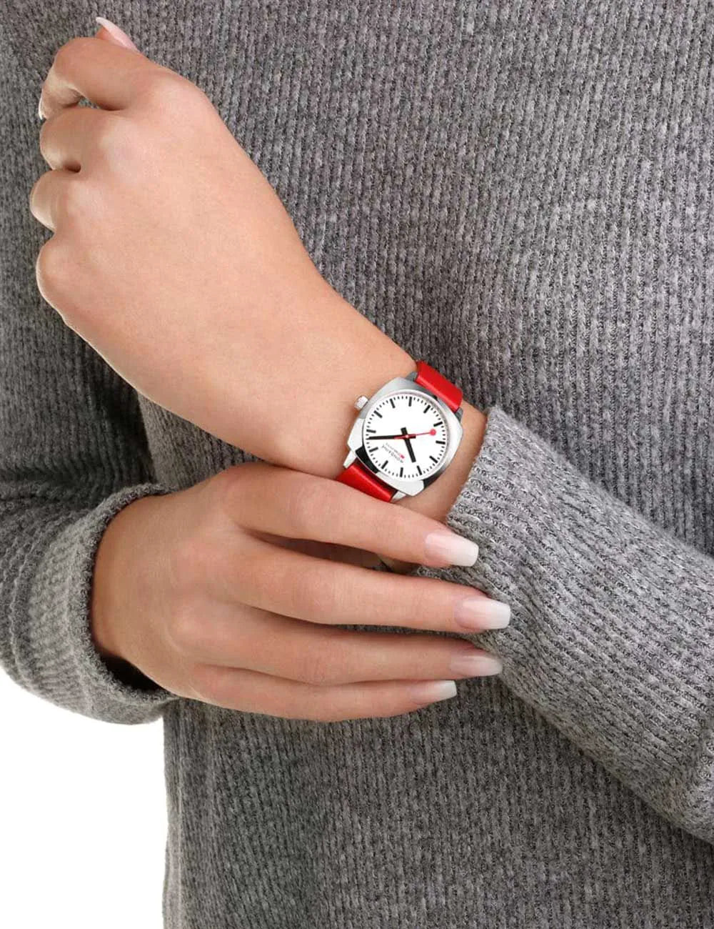 Mondaine MSL.31110.LCV Ladies Watch Petite Cushion 31mm 5ATM