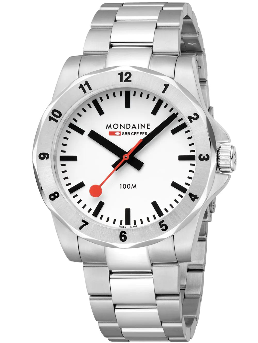 Mondaine MSN.4211B.SK Mens Watch Numeri 42mm 10ATM