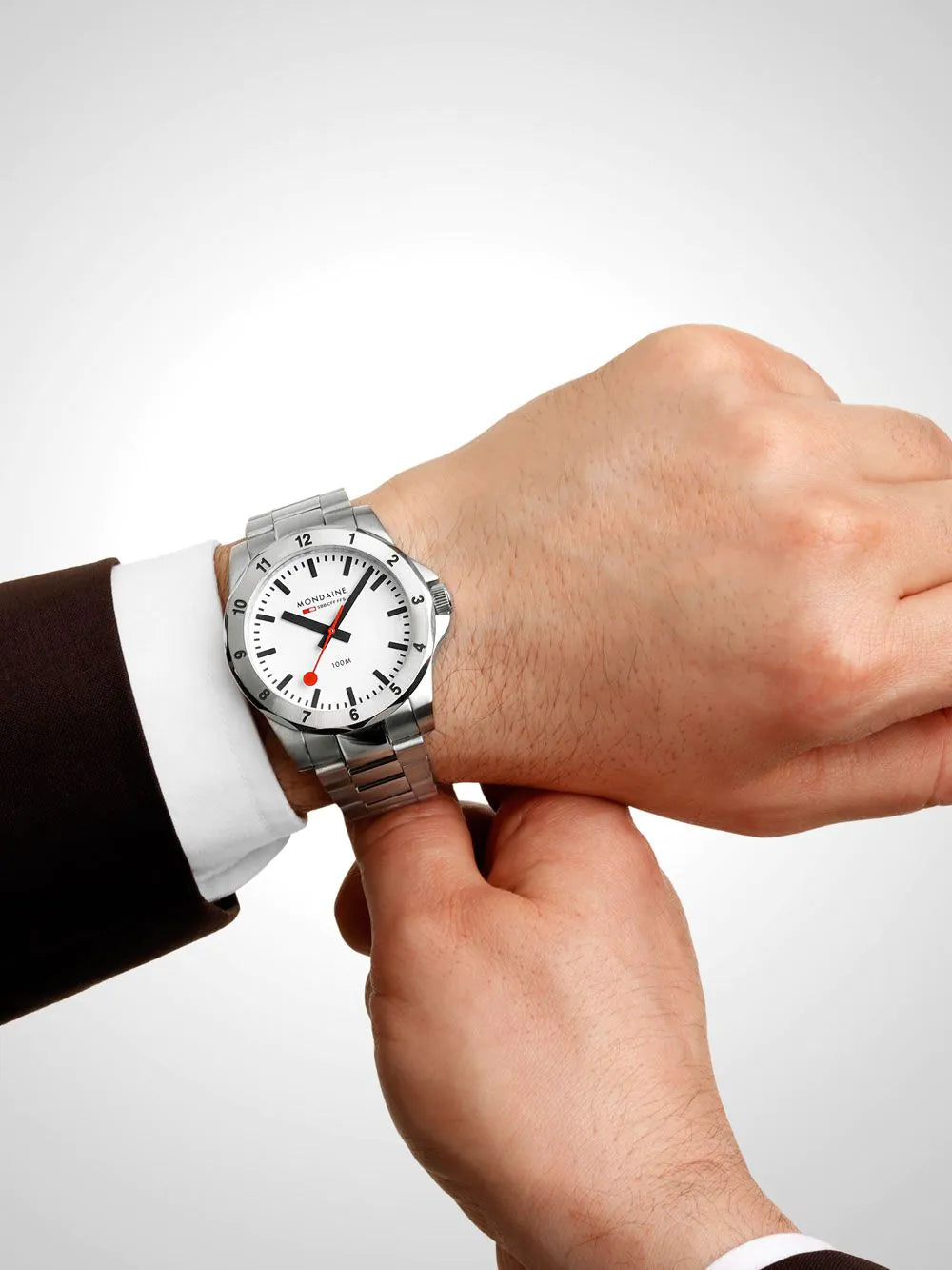 Mondaine MSN.4211B.SK Mens Watch Numeri 42mm 10ATM