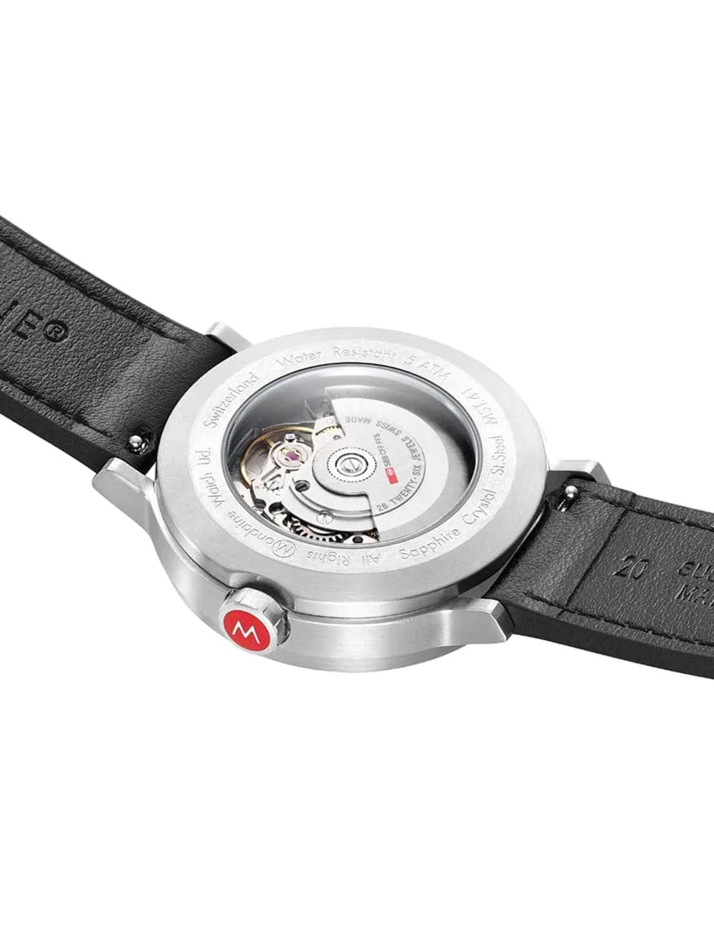 Mondaine MST.4161B.LBV Mens Watch SBB Original Automatic 41mm 3ATM