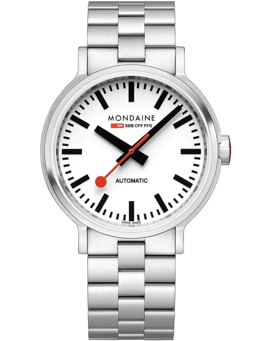 Mondaine MST.4161B.SJ Mens Watch SBB Original Automatic 41mm 3ATM