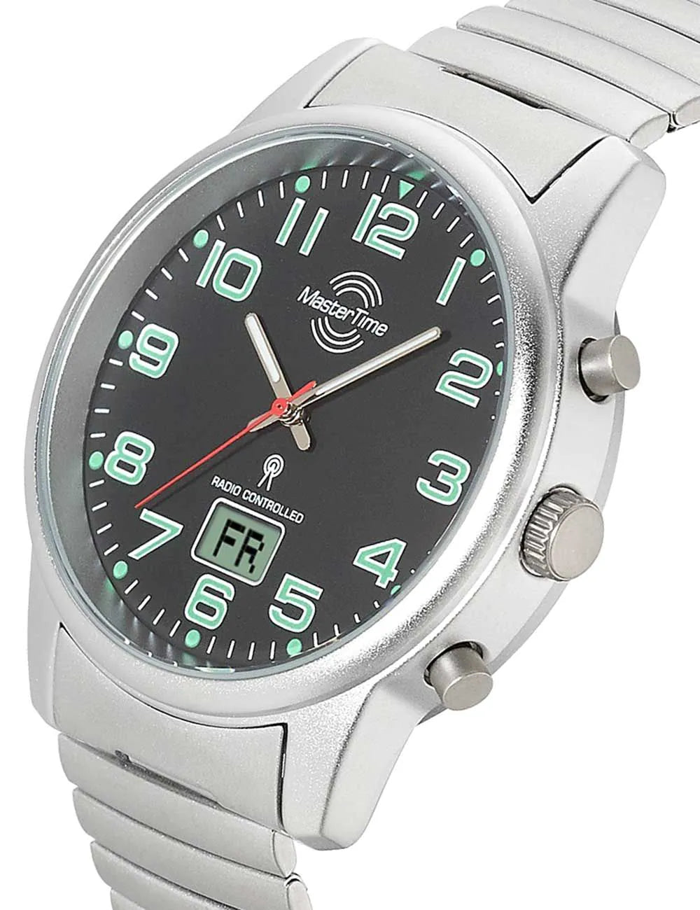 Master Time MTGA-10763-22E radio controlled Basic Series men`s 41mm 3ATM