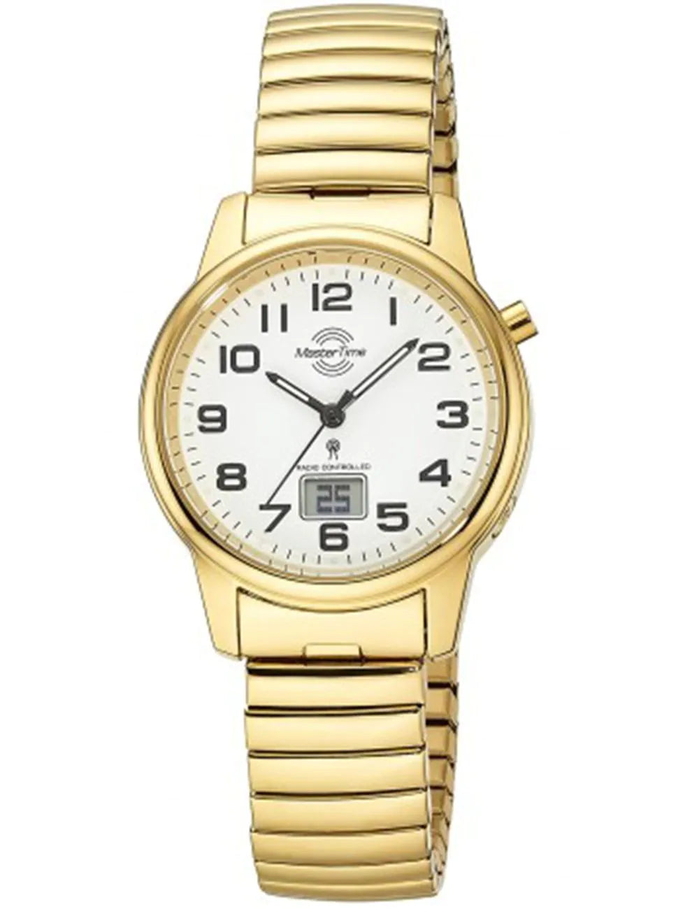 Master Time MTLA-10947-12Z Ladies Watch Super Power Daily Radio-controlled 34mm 5ATM