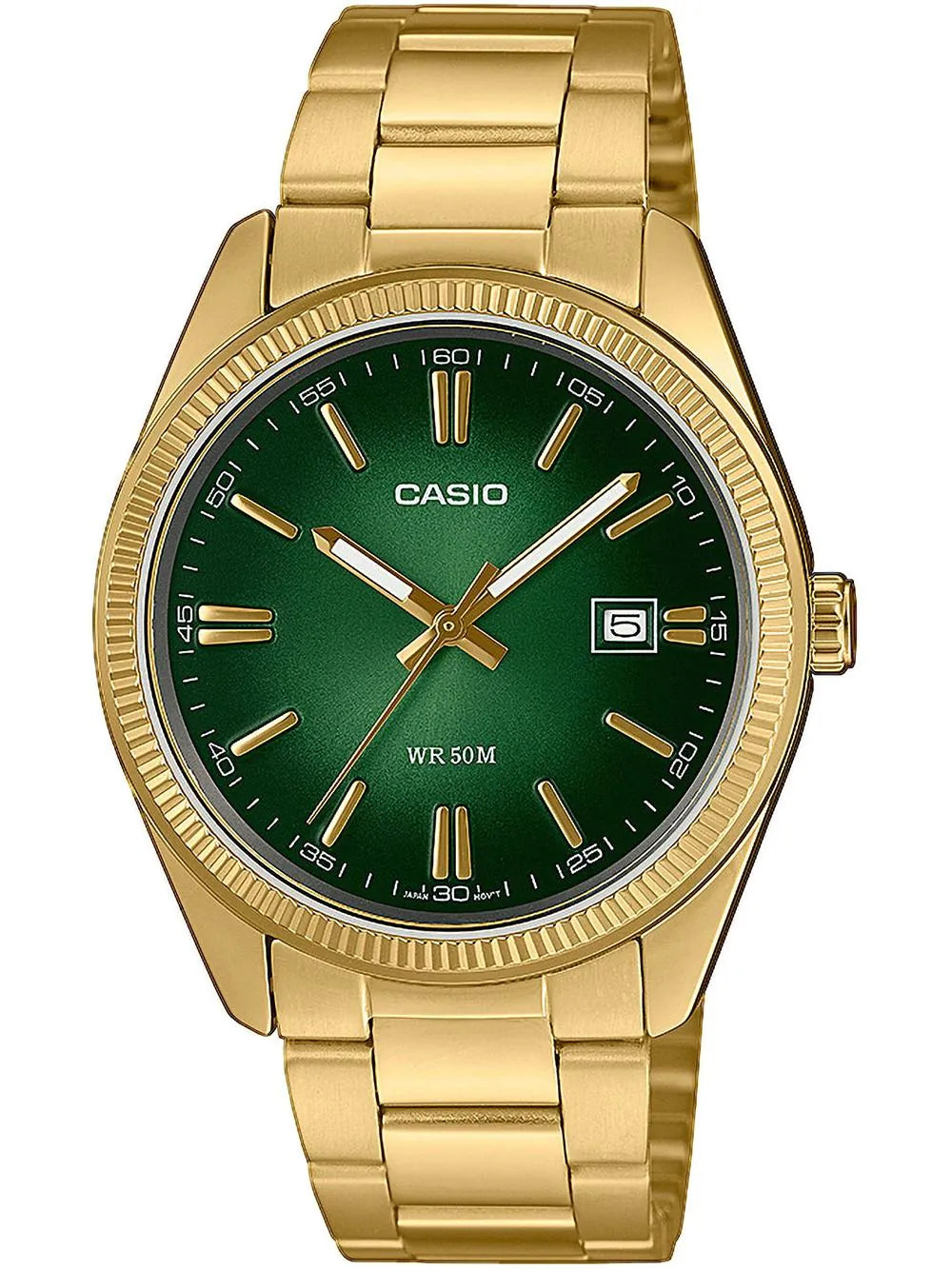 Casio MTP-1302PGC-3AVEF Mens Watch Timeless Collection 38mm 5ATM