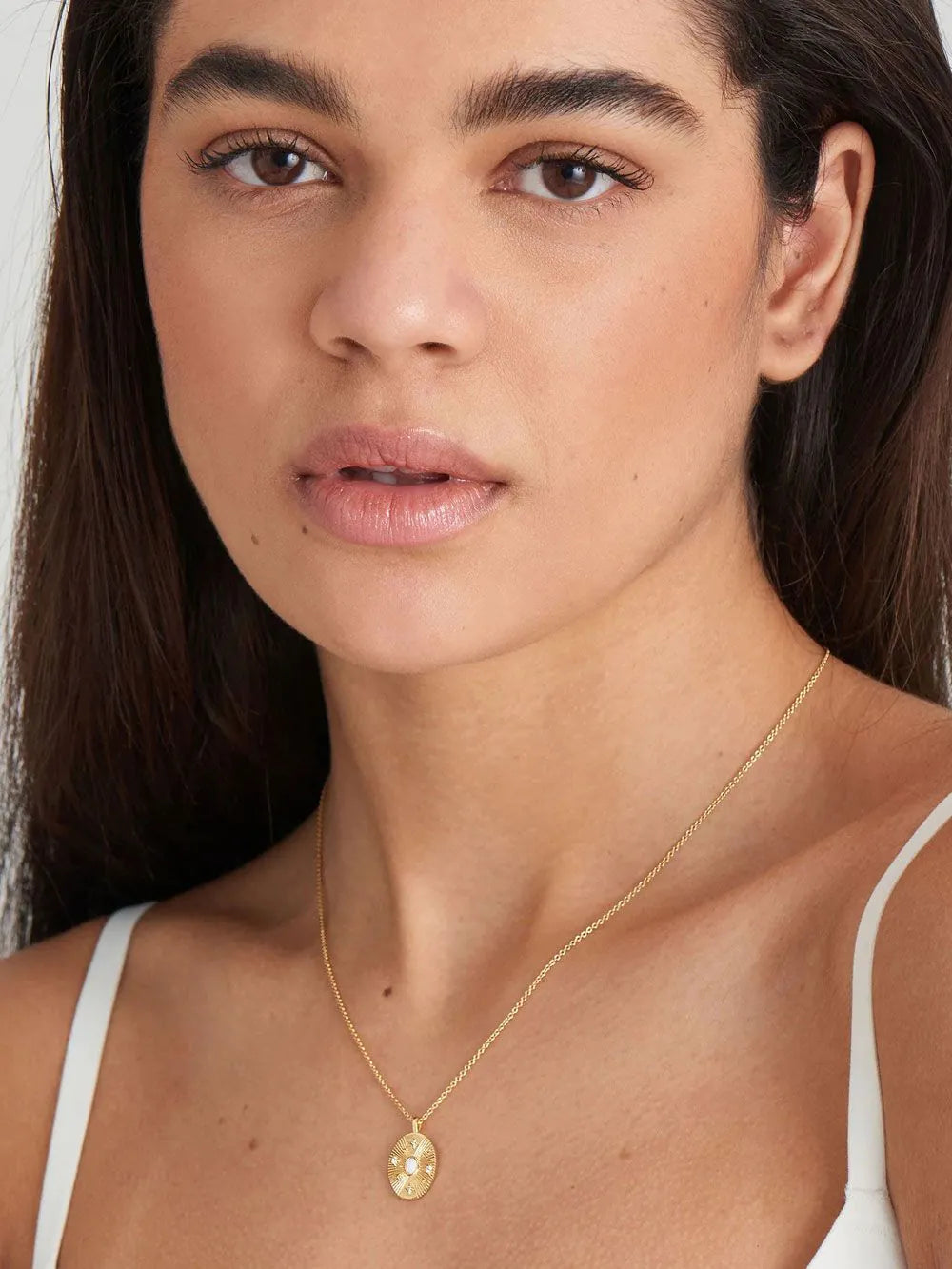 ANIA HAIE N034-03G Rising Star Ladies Necklace, adjustable