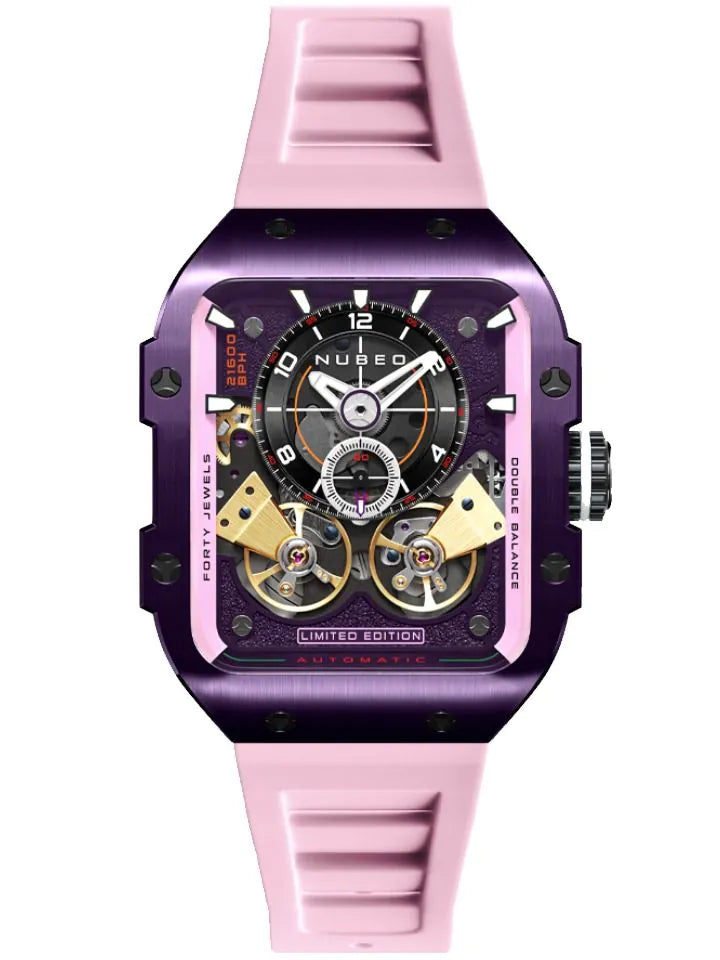 Nubeo NB-6077-0D Mens Watch Maven Automatic Limited 44mm 5ATM