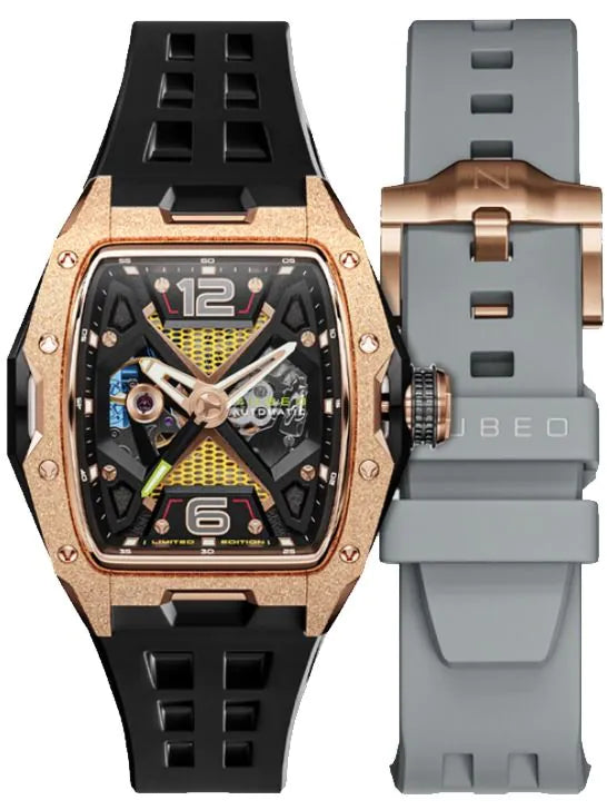 Nubeo NB-6078-07 Mens Watch Davinci Automatic Limited 46mm 5ATM