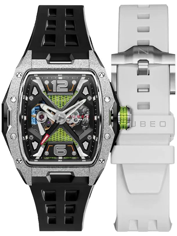 Nubeo NB-6078-08 Mens Watch Davinci Automatic Limited 46mm 5ATM
