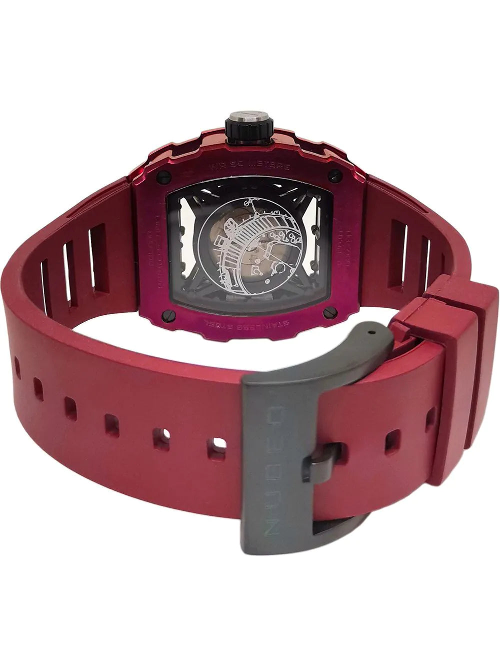 Nubeo NB-6080-04 Mens Watch Huygens Automatic Limited 43mm 5ATM