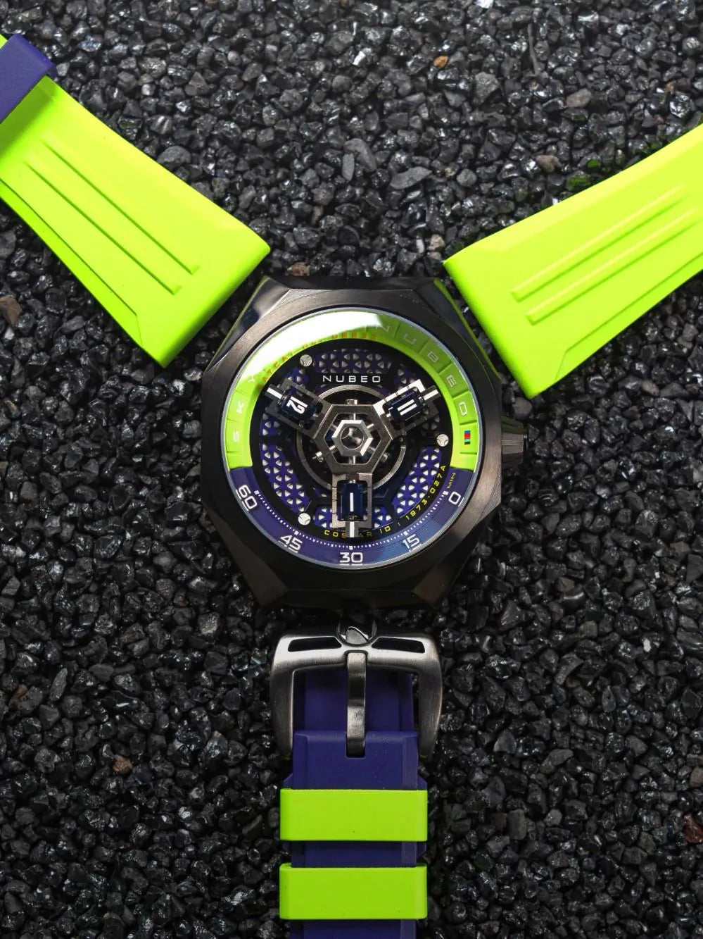 Nubeo NB-6083-0B Mens Watch Skylab Automatic Limited 48mm 10ATM