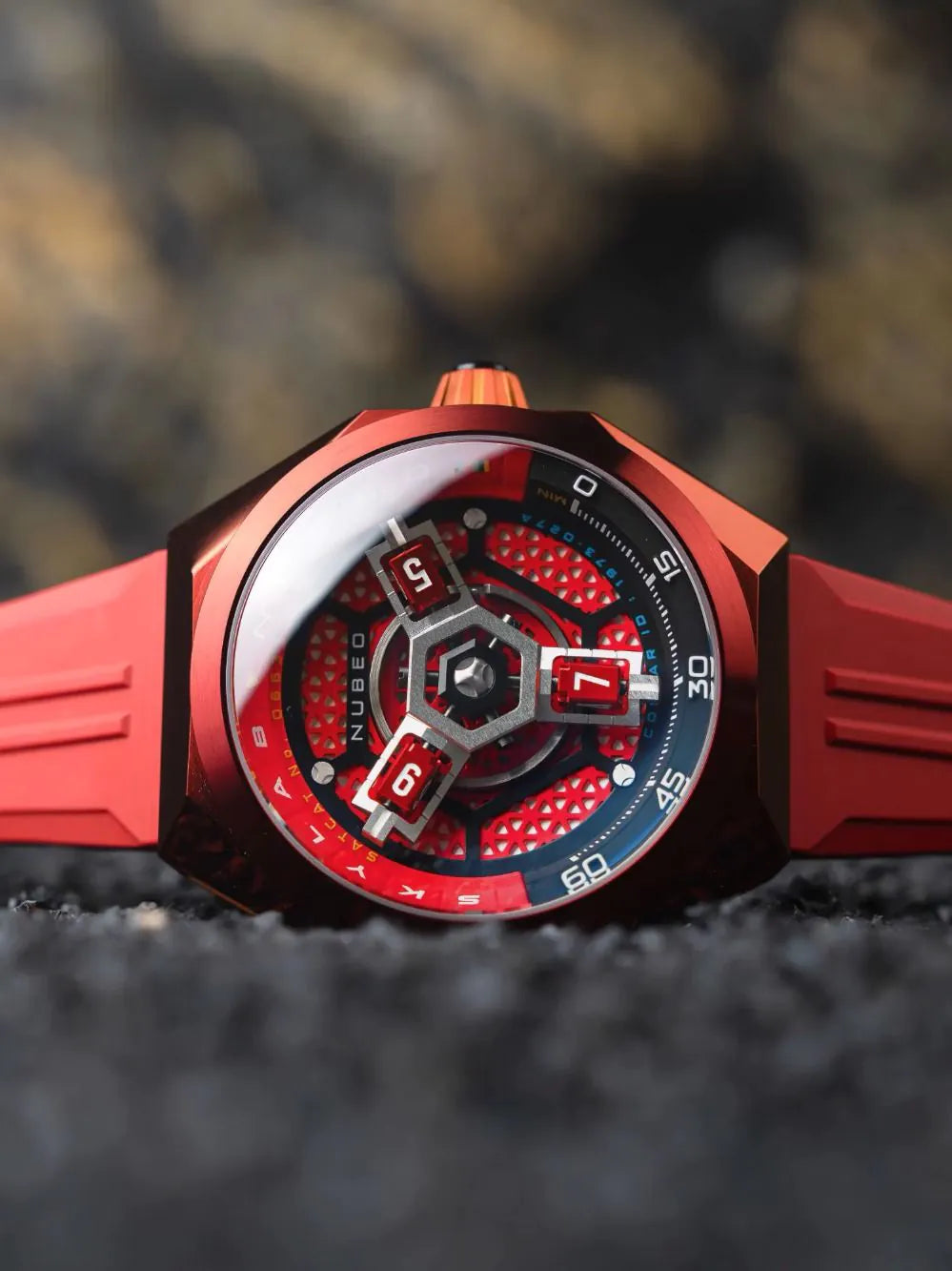 Nubeo NB-6083-0C Mens Watch Skylab Automatic Limited 48mm 10ATM