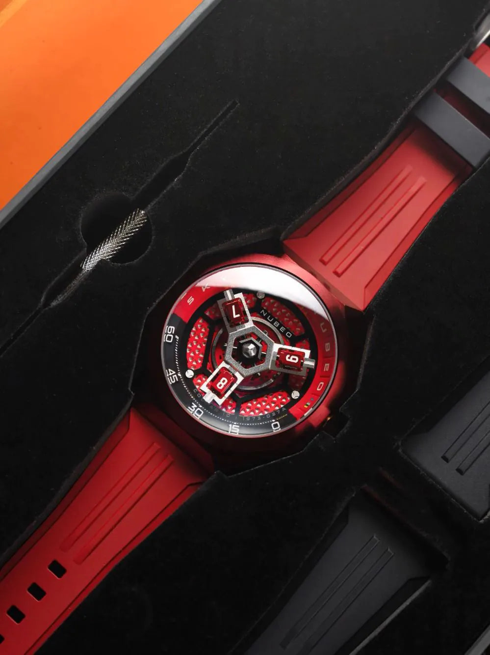 Nubeo NB-6083-0C Mens Watch Skylab Automatic Limited 48mm 10ATM