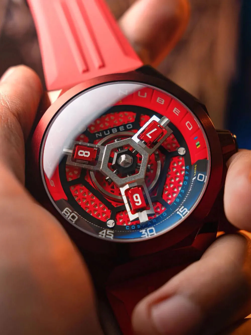 Nubeo NB-6083-0C Mens Watch Skylab Automatic Limited 48mm 10ATM