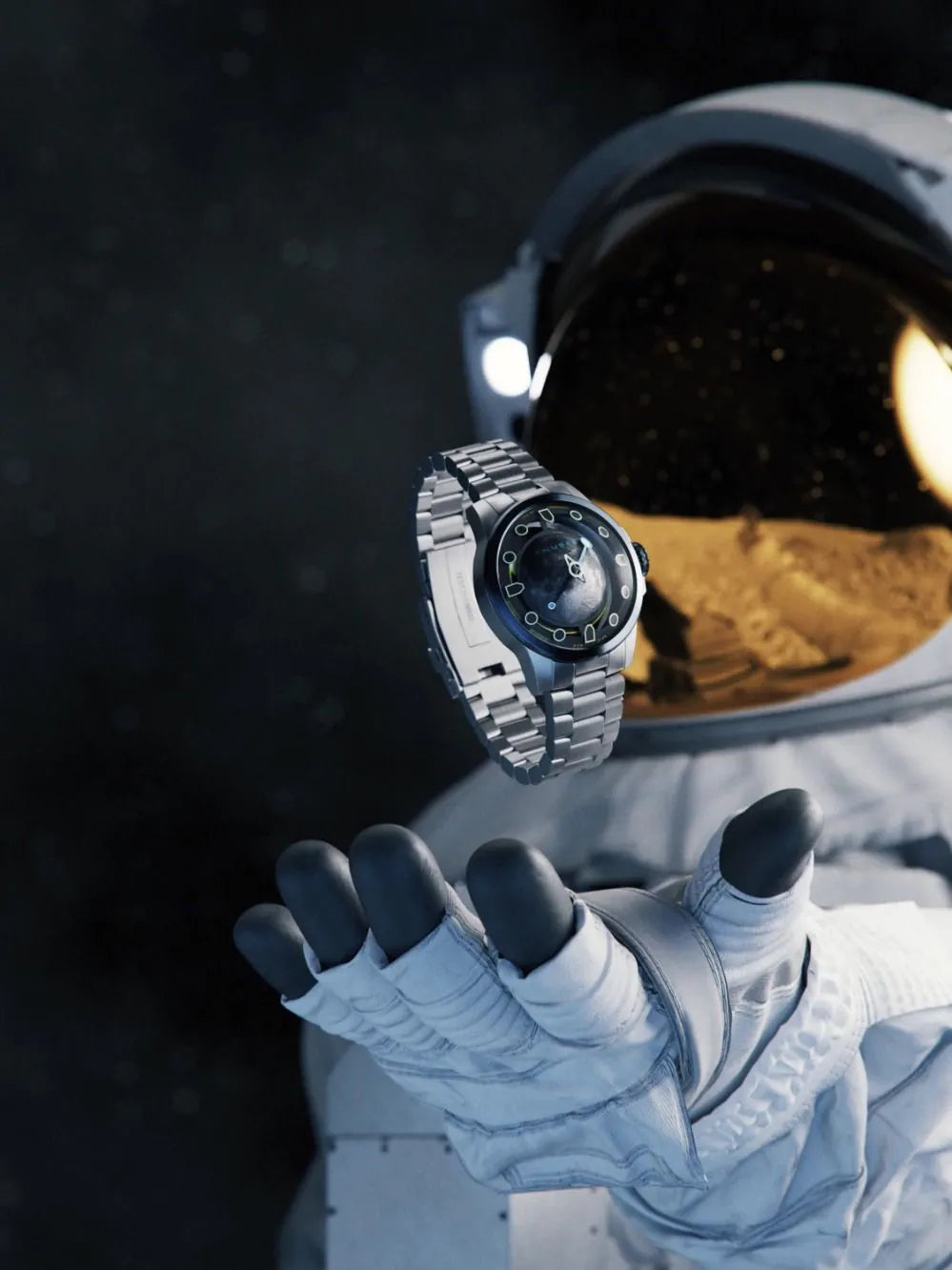 Nubeo NB-6091-22 Mens Watch Tranquility Automatic Limited 48mm 10ATM