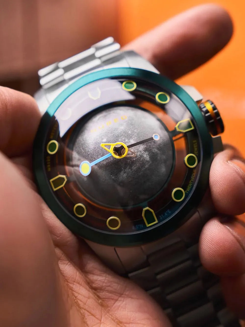 Nubeo NB-6091-33 Mens Watch Tranquility Automatic Limited 48mm 10ATM