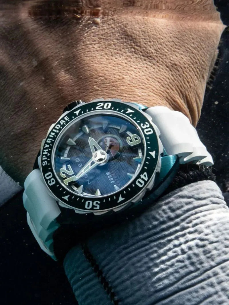 Nubeo NB-6092-02 Mens Watch Sphyrnidae Automatic Limited 49mm 30ATM