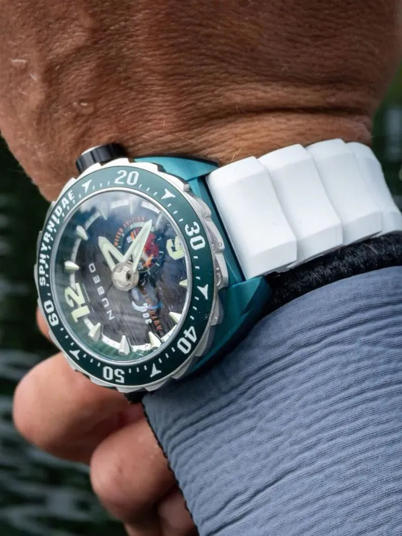 Nubeo NB-6092-02 Mens Watch Sphyrnidae Automatic Limited 49mm 30ATM