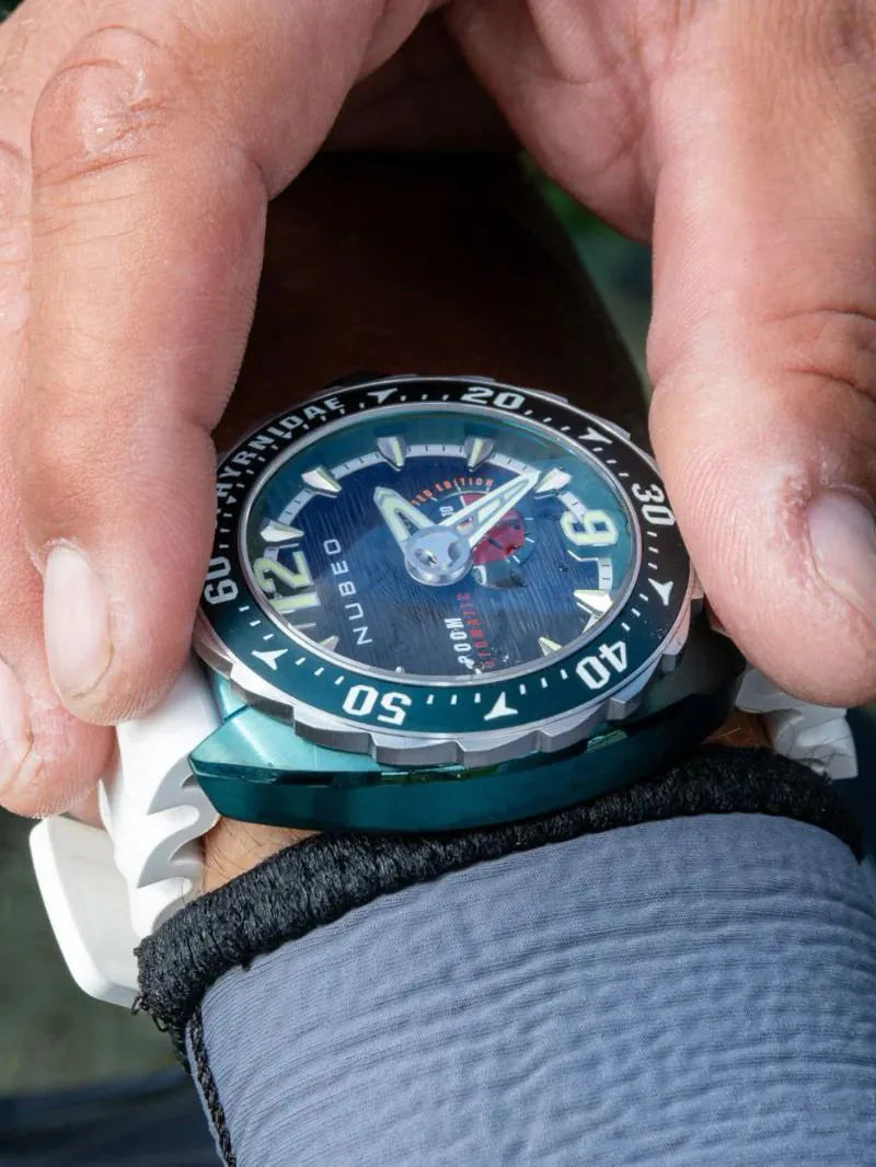 Nubeo NB-6092-02 Mens Watch Sphyrnidae Automatic Limited 49mm 30ATM