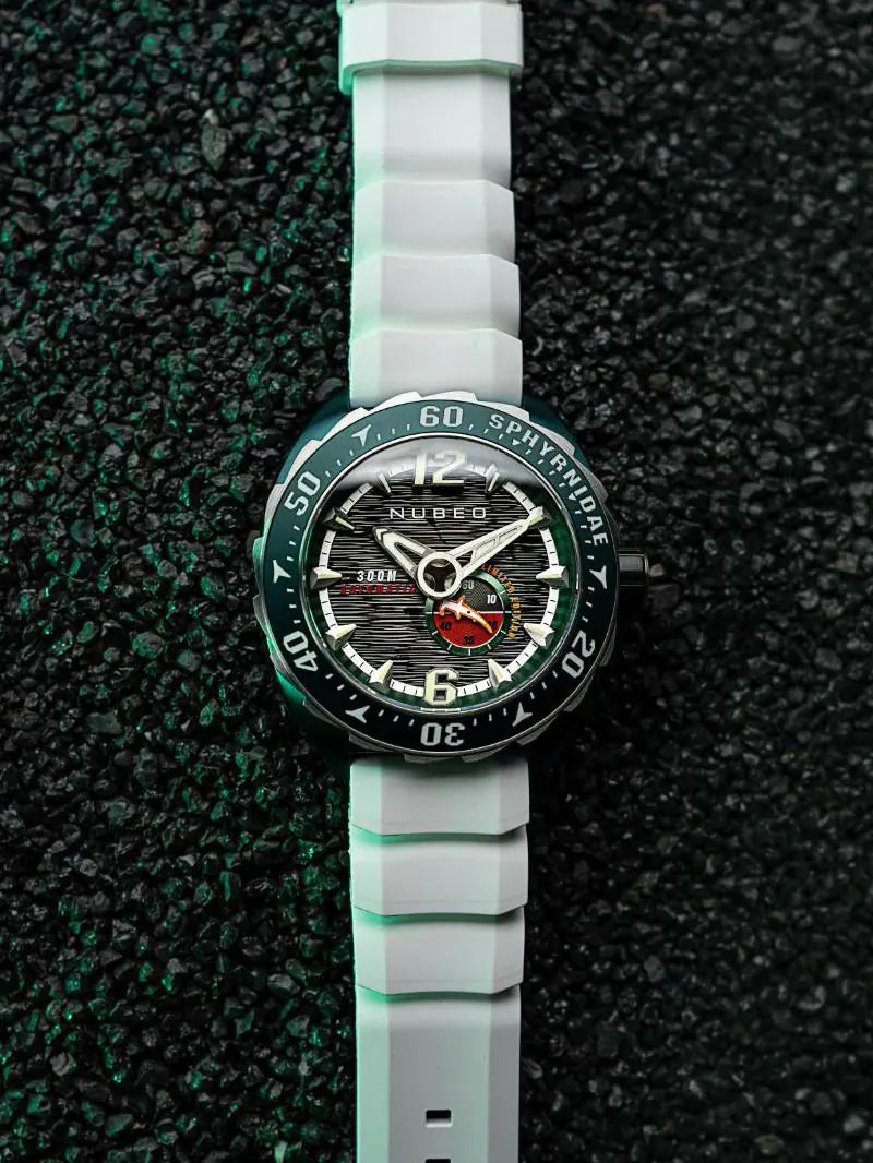 Nubeo NB-6092-02 Mens Watch Sphyrnidae Automatic Limited 49mm 30ATM