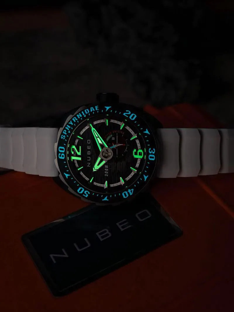 Nubeo NB-6092-02 Mens Watch Sphyrnidae Automatic Limited 49mm 30ATM
