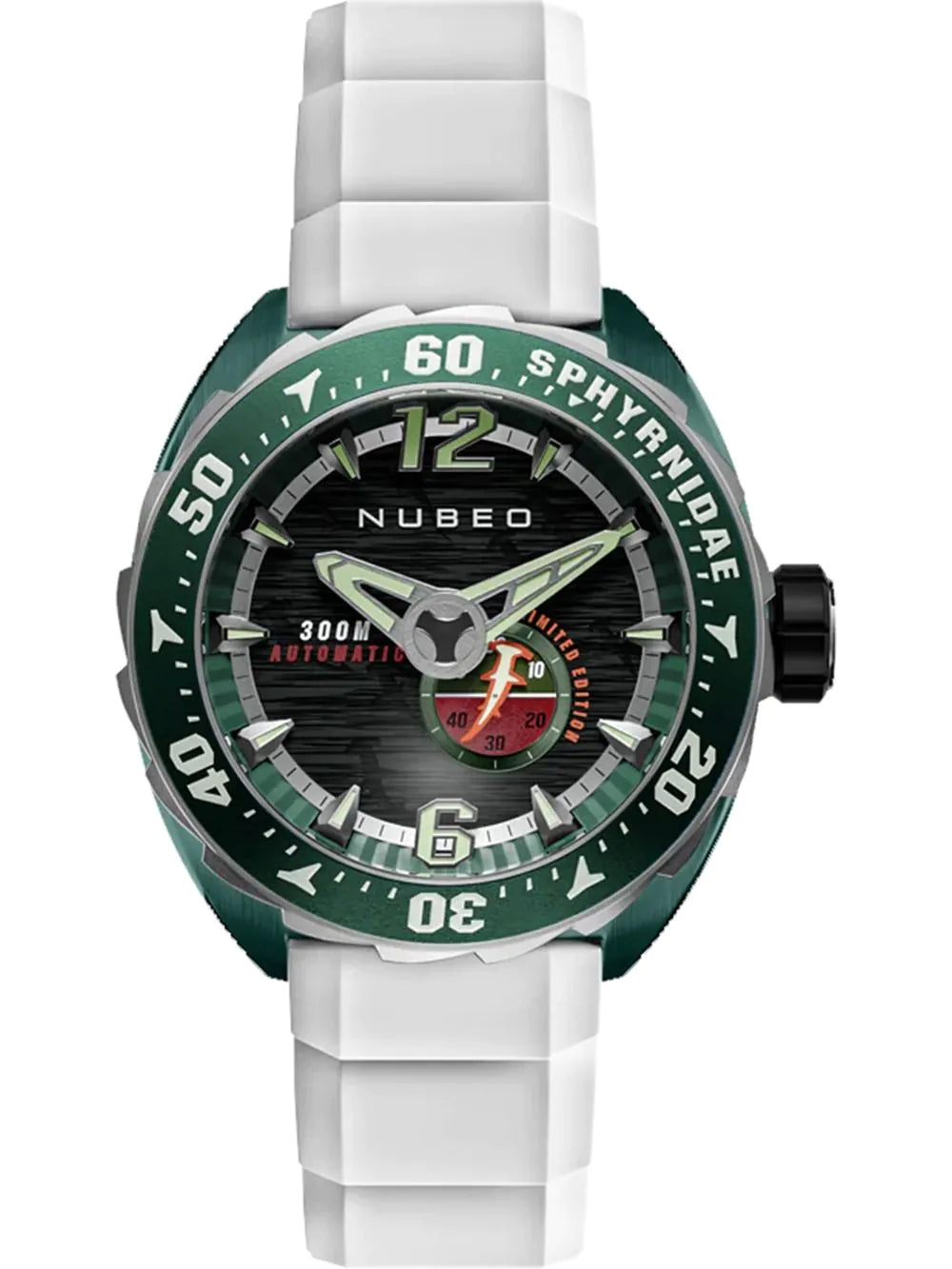 Nubeo NB-6092-02 Mens Watch Sphyrnidae Automatic Limited 49mm 30ATM