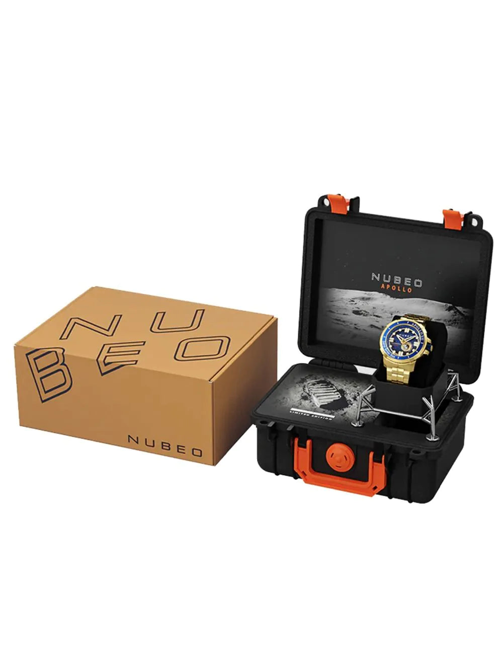 Nubeo NB-6093-44 Mens Watch Apollo 55th Automatic Limited Edition 48mm 20ATM