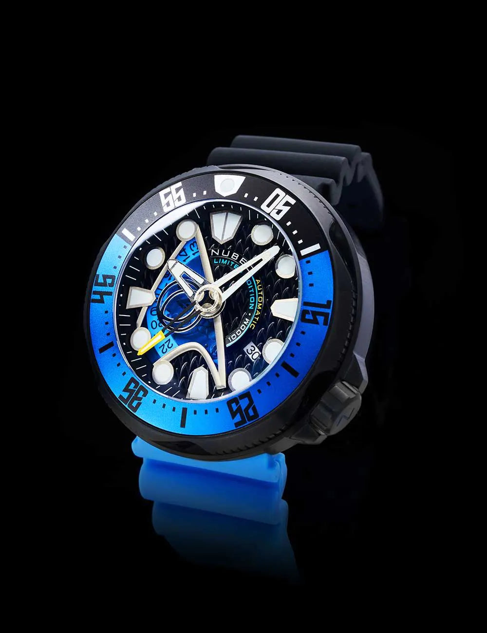 Nubeo NB-6104-02 Mens Watch Ventana Star Trek Starfleet Automatic Limited 50mm 100ATM