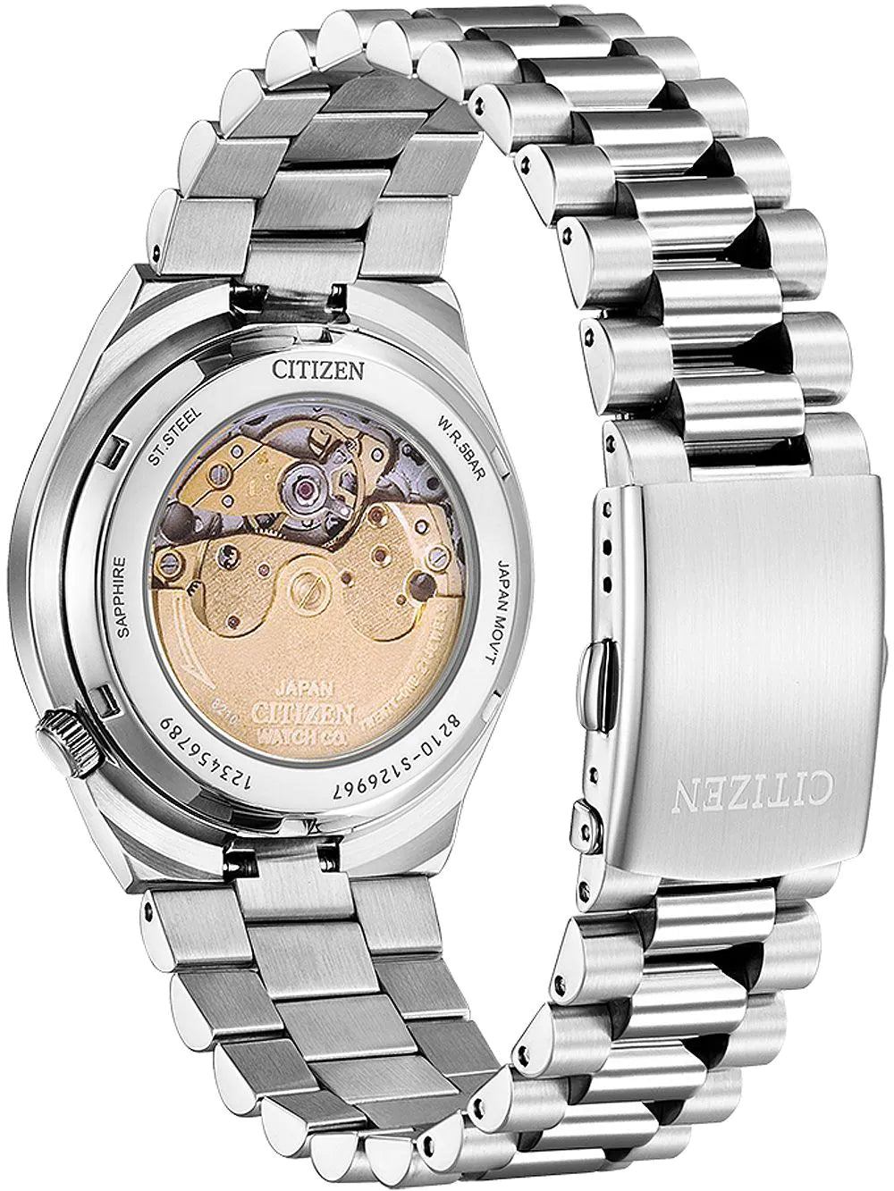 Citizen NJ0151-88L Automatic Mens Watch 40mm 5ATM