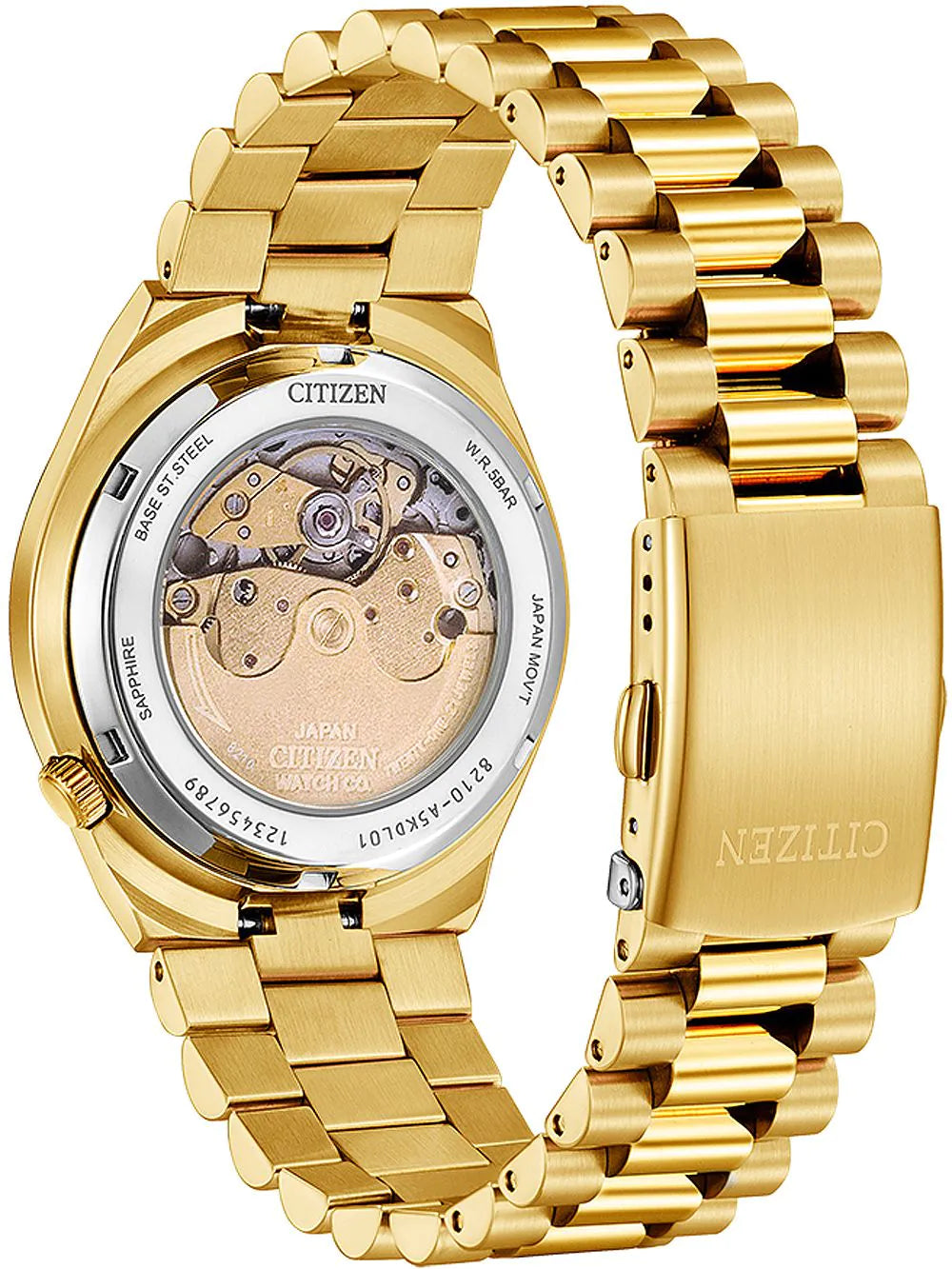 Citizen NJ0153-82X Automatic Mens Watch 40mm 5ATM