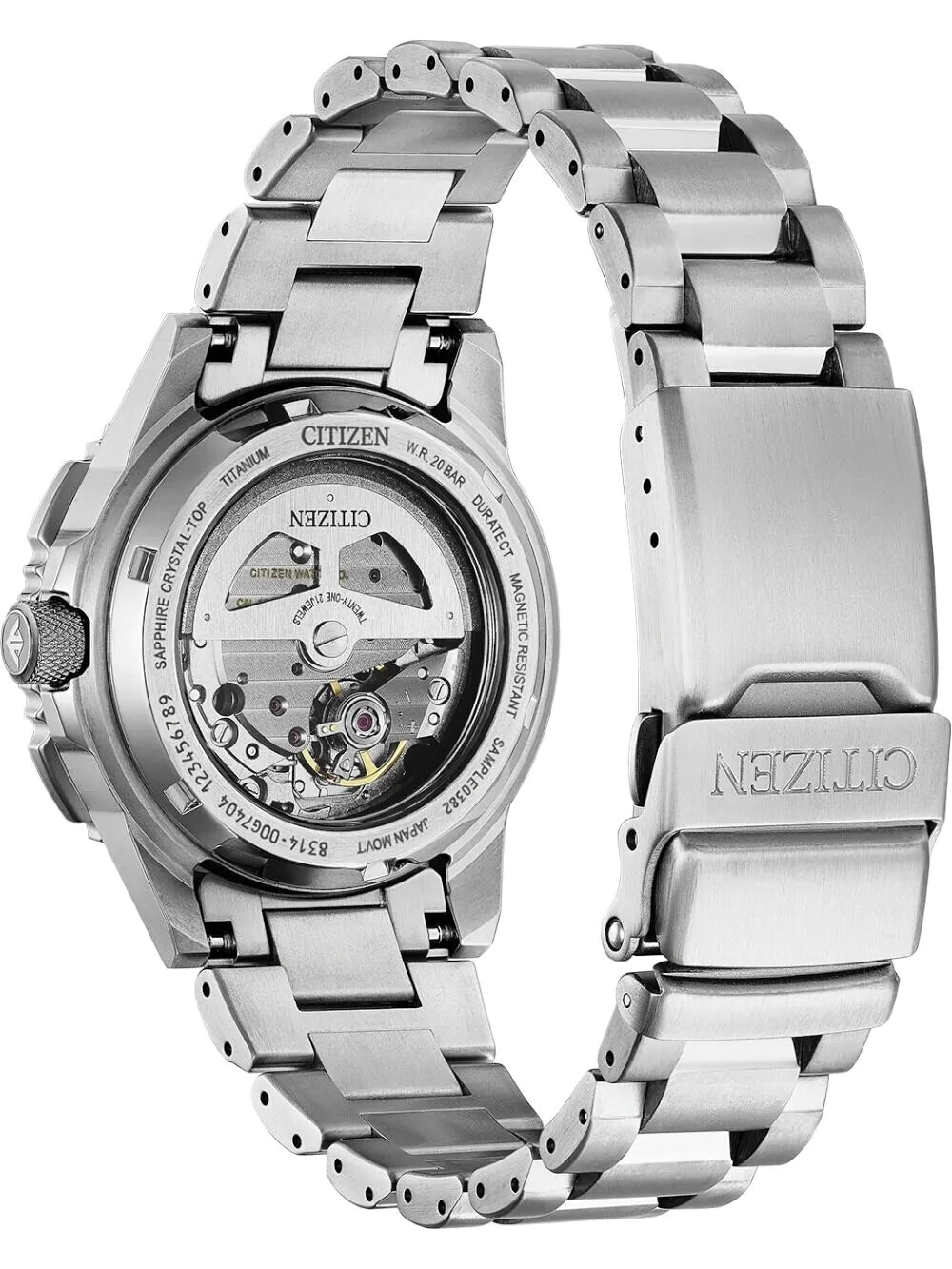 Citizen NK0040-58L Mens watch Promaster Sky Navihawk Automatic 40mm 20ATM