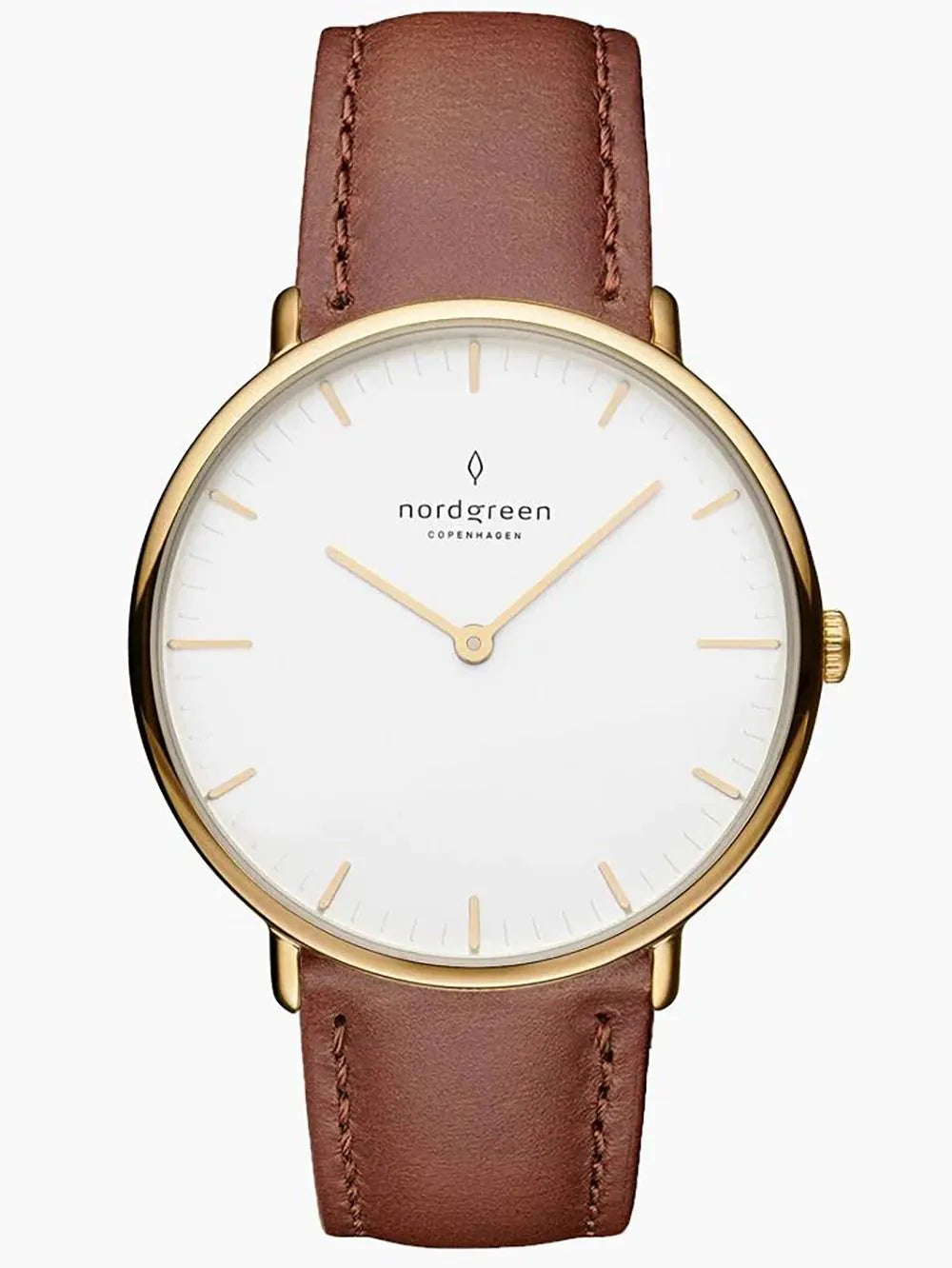 Nordgreen NR40GOLEBRXX Mens Watch Native 40mm 3ATM