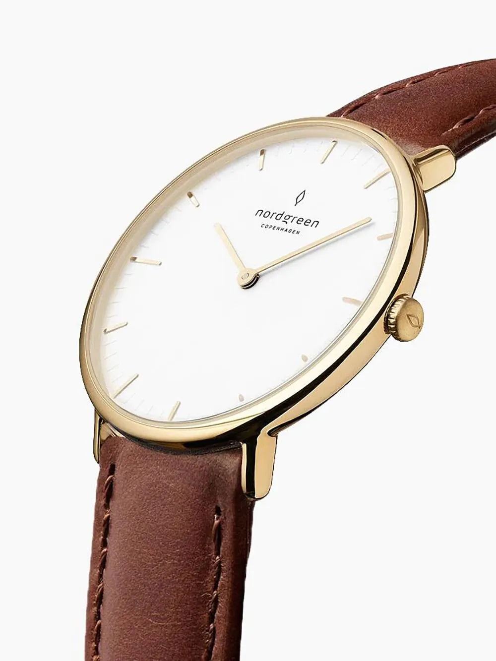 Nordgreen NR40GOLEBRXX Mens Watch Native 40mm 3ATM