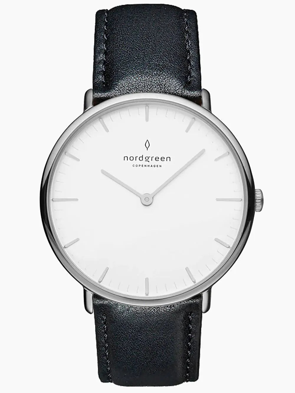Nordgreen NR40SILEBLXX Mens Watch Native 40mm 3ATM