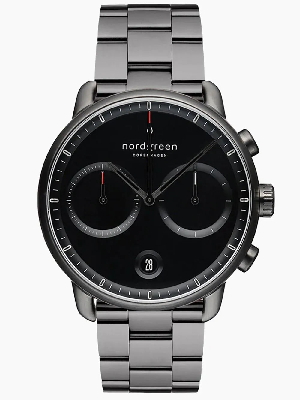 Nordgreen PI42GM3LGUBL Mens Watch Pioneer Chronograph 42mm 10ATM