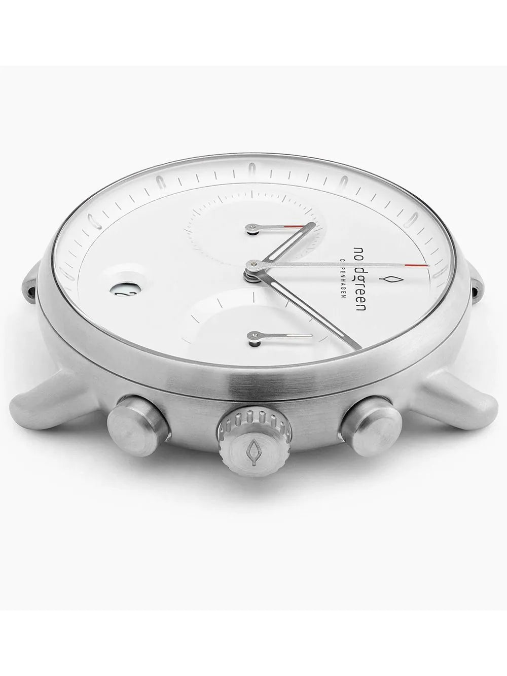 Nordgreen PI42SI3LSIXX Mens Watch Pioneer Chronograph 42mm 10ATM