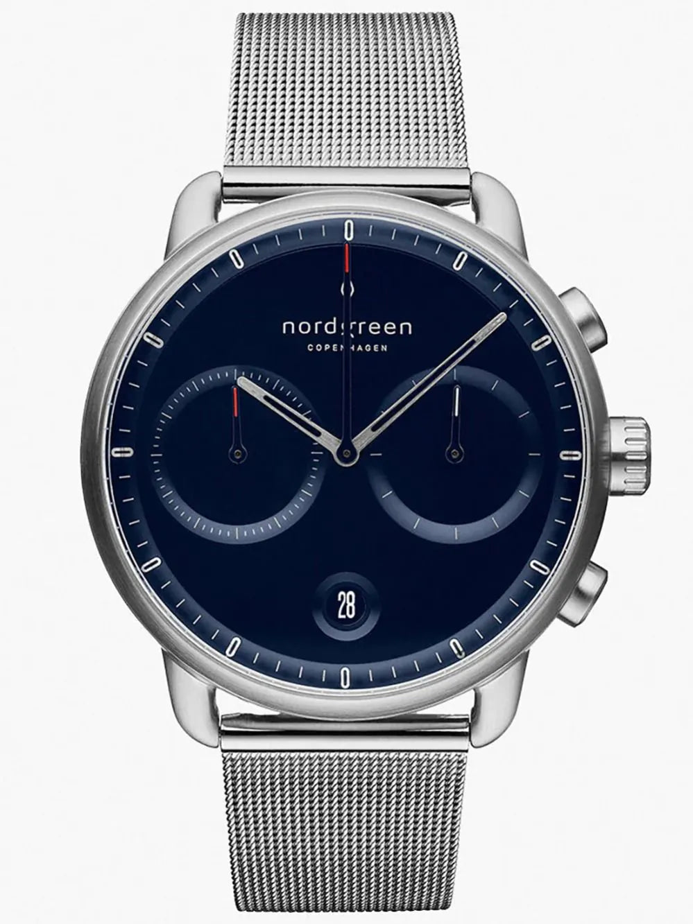 Nordgreen PI42SIMESINA Mens Watch Pioneer Chronograph 42mm 10ATM