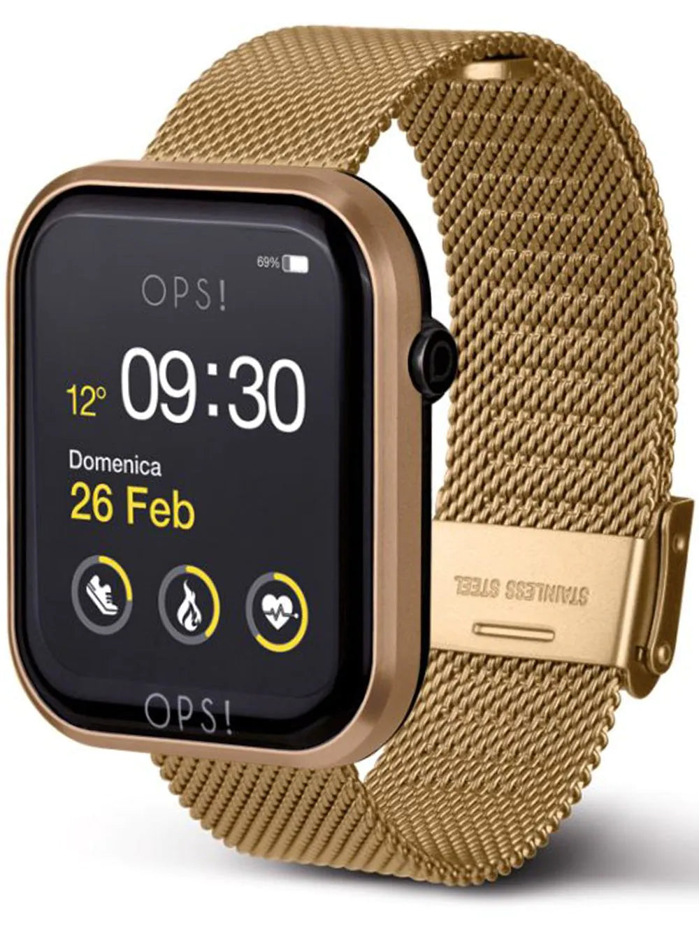 OPS!SMART OPSSW-16 Call Unisex Smartwatch 38mm
