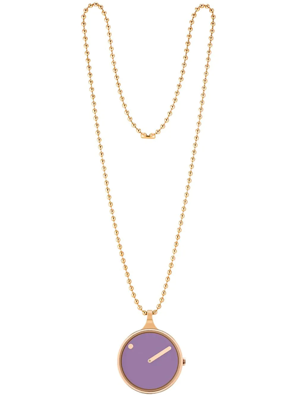 Picto 43303-9012R Ladies Watch Violet Glow Necklace 30mm 5ATM