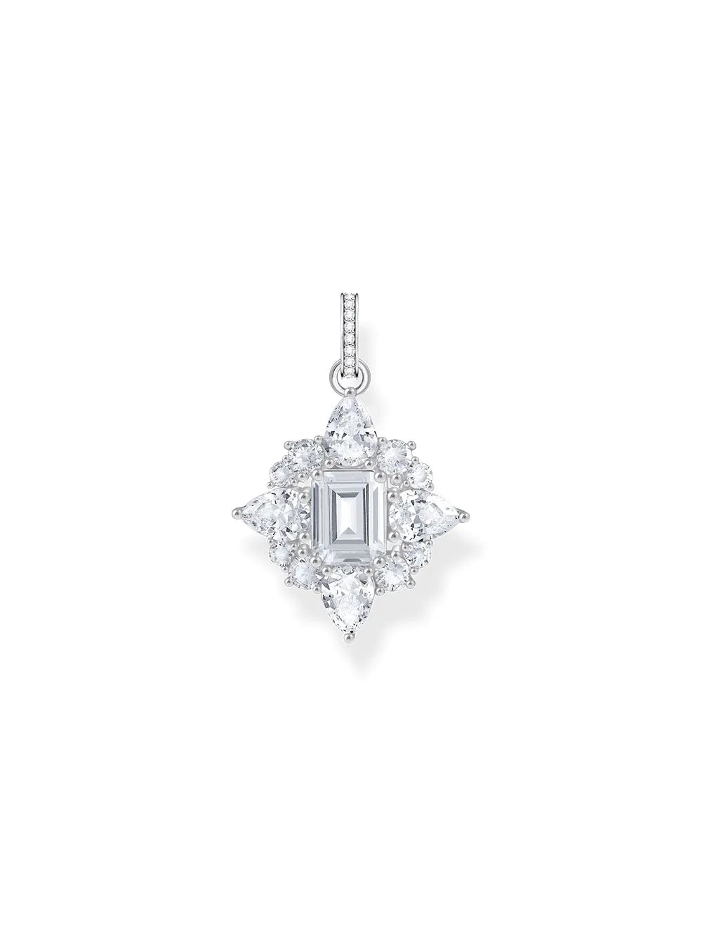 Thomas Sabo PE963-051-14 Silver pendant w. white stones