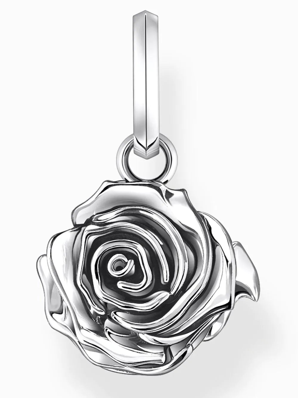 Thomas Sabo PE982-637-21 charms - midnight rose silver small Ladies