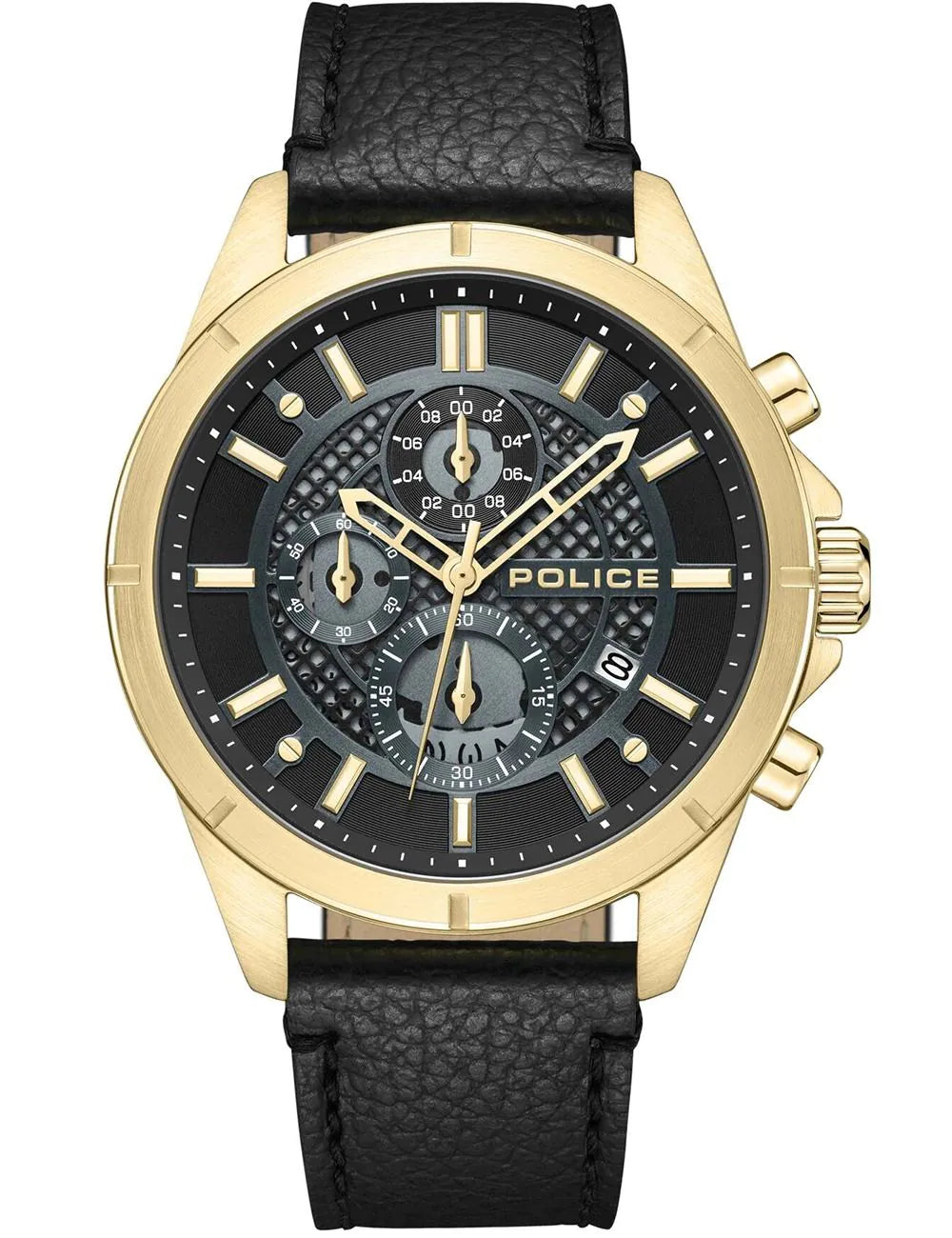 Police PEWGC0054001 Mens Watch Burbank Chronograph 45mm 5ATM