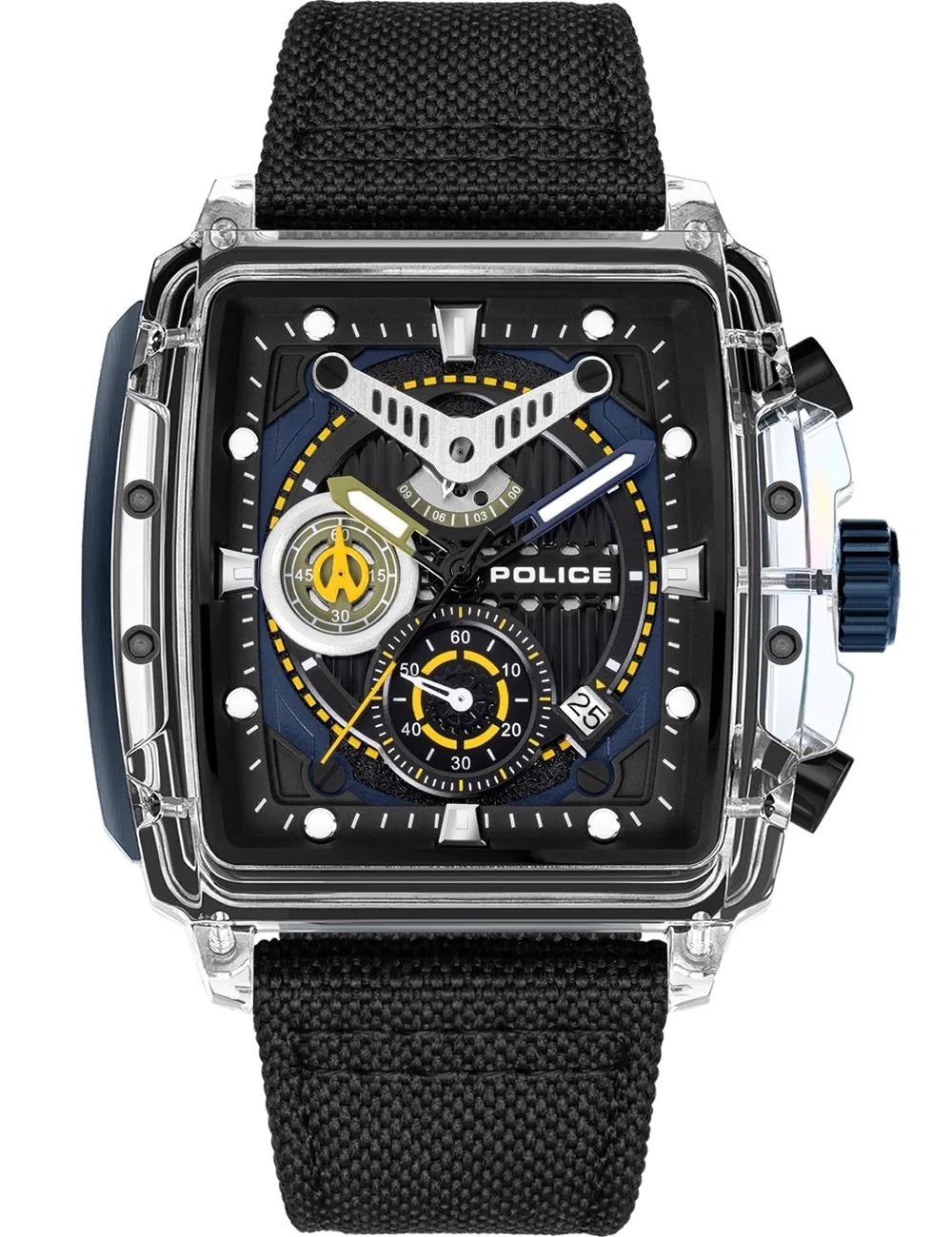 Police PEWGC00770X1 Mens Watch Clout Set Chrono 43mm 3ATM