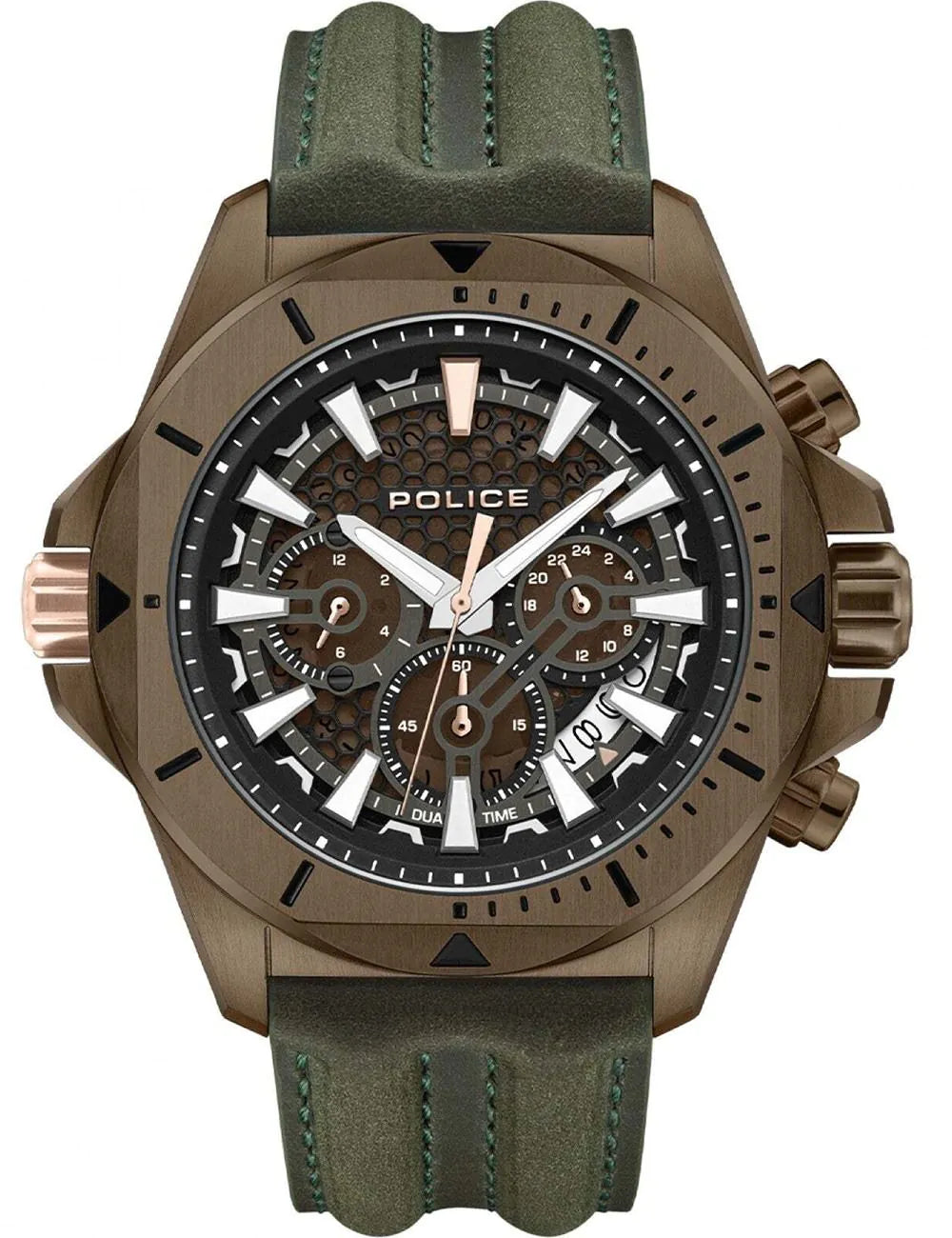 Police PEWGF0054502 Mens Watch Electrical 46mm 5ATM