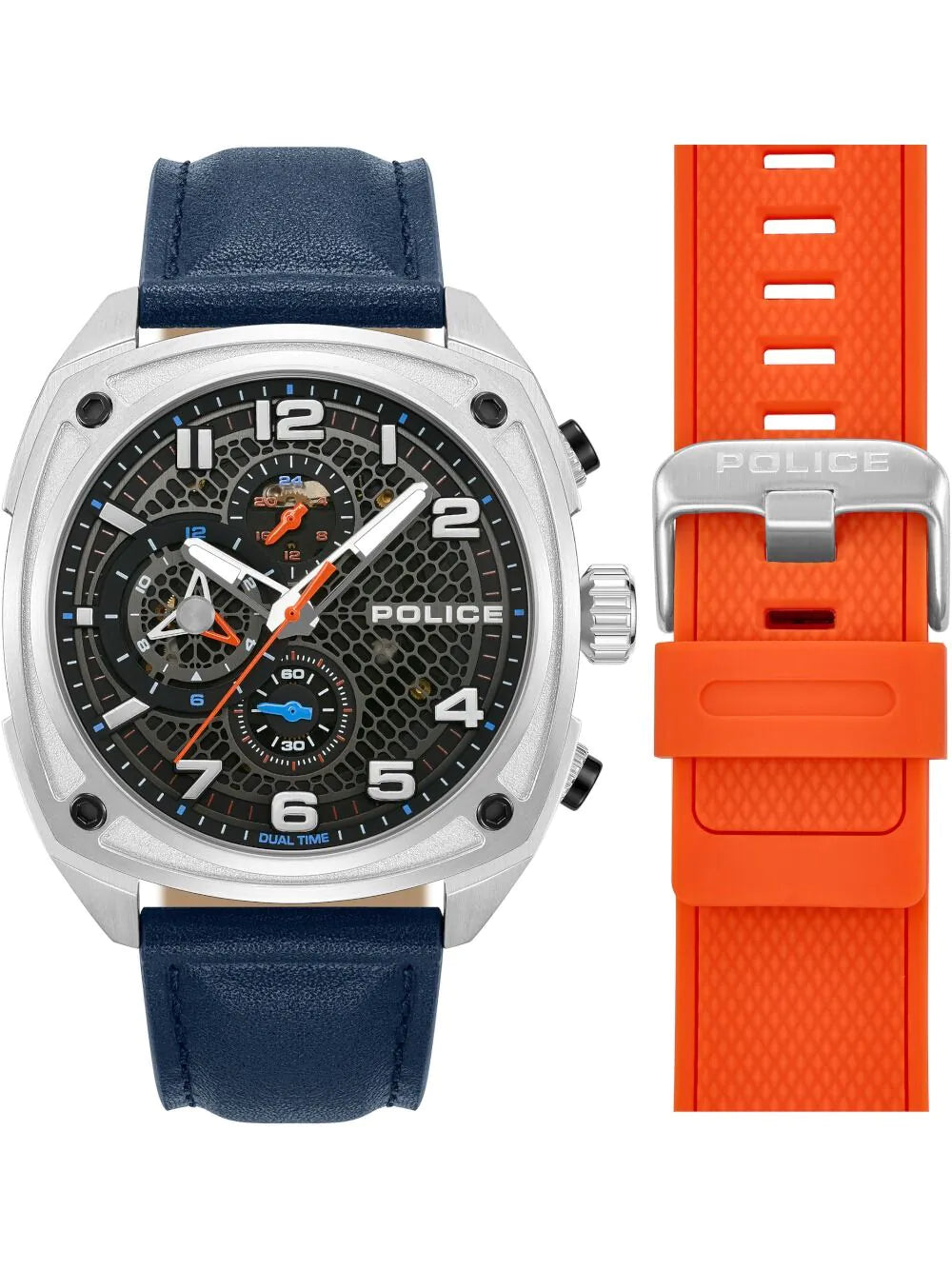 Police PEWGF00814X0 Mens watch Portland Chronograph 45mm 5ATM