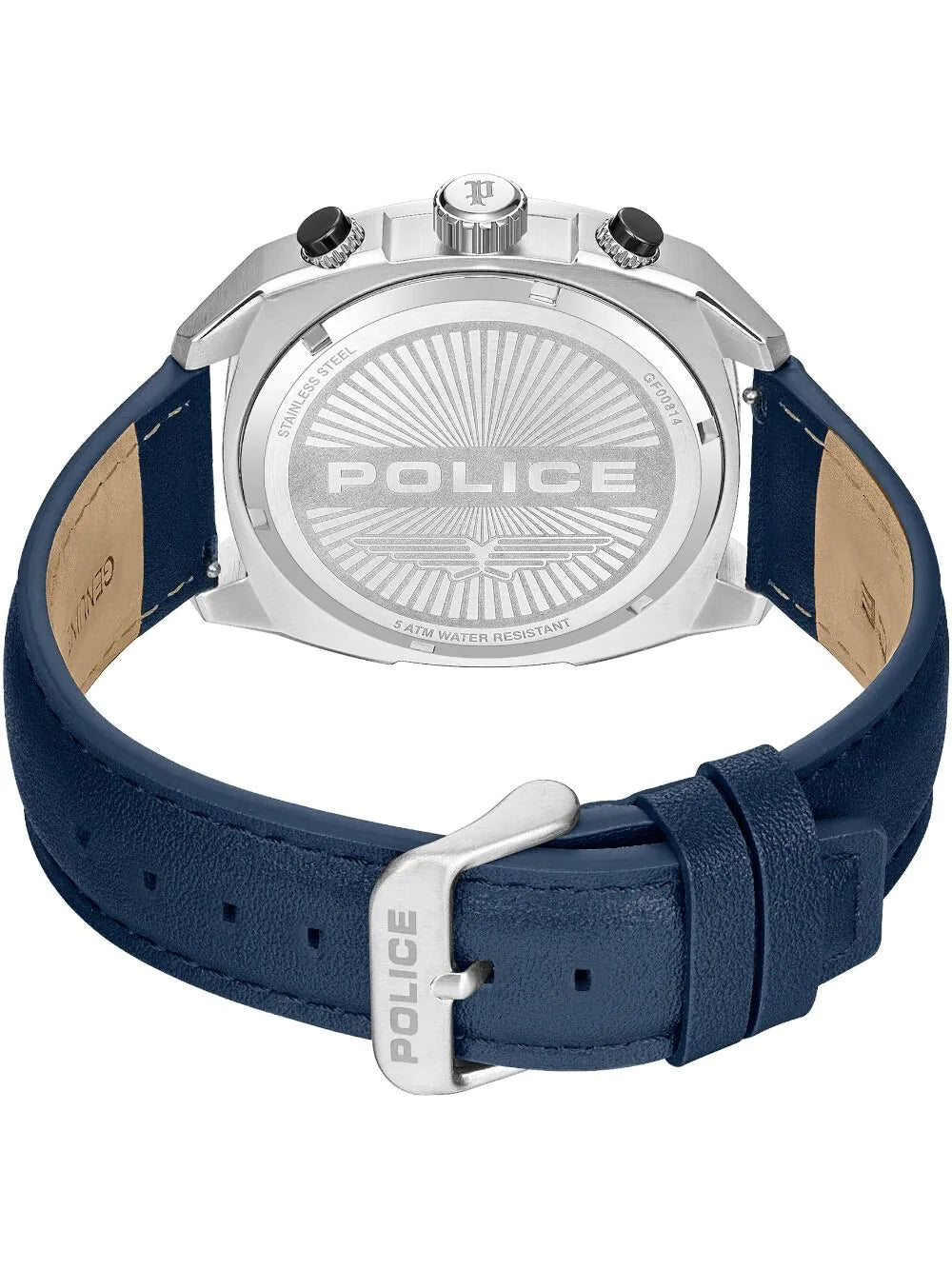 Police PEWGF00814X0 Mens watch Portland Chronograph 45mm 5ATM