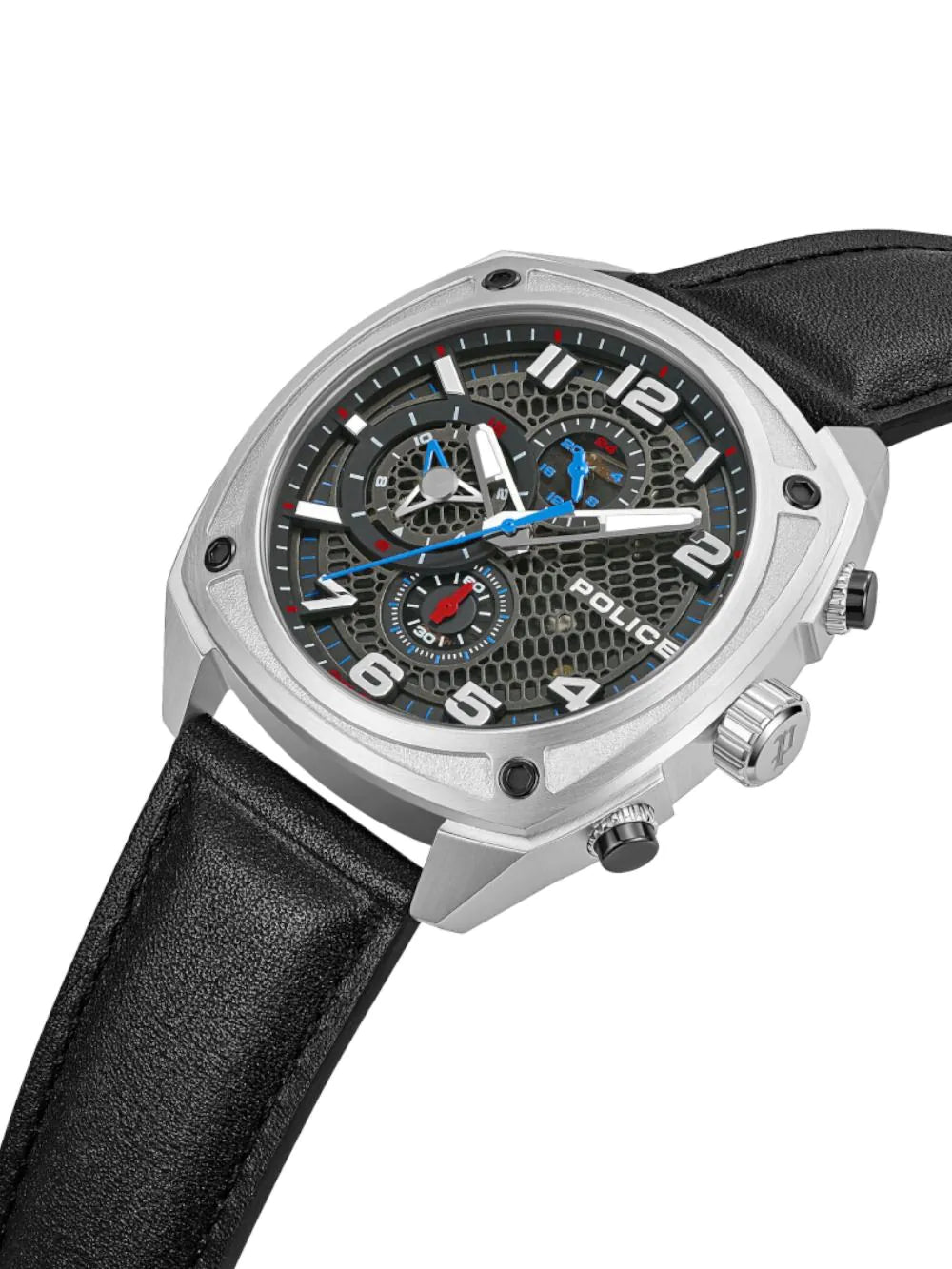 Police PEWGF00814X1 Mens watch Portland Chronograph 45mm 5ATM