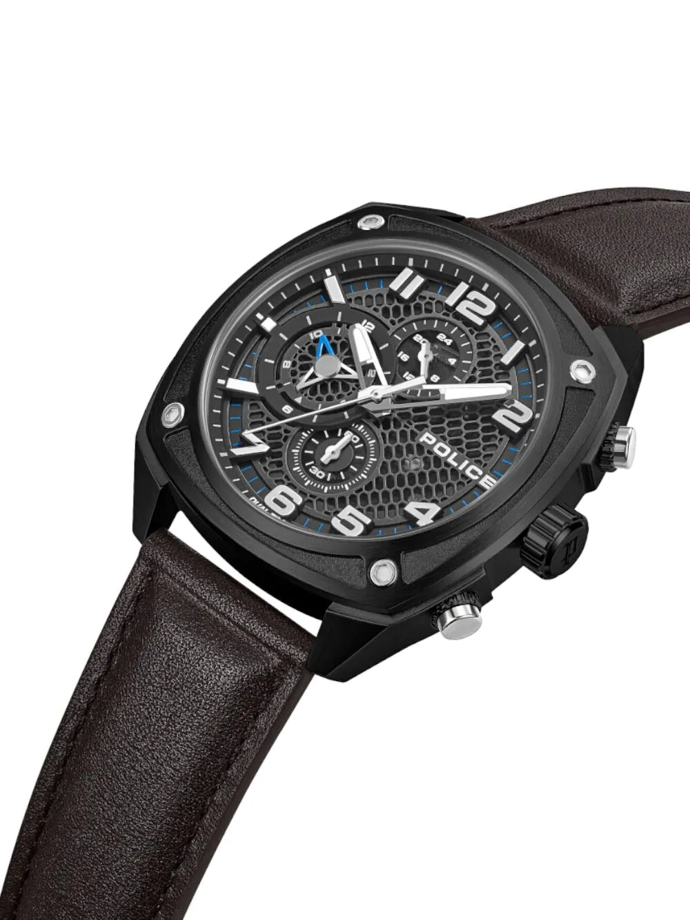 Police PEWGF00814X2 Mens watch Portland Chronograph 45mm 5ATM