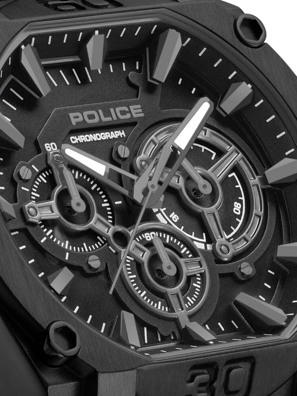 Police PEWGO0092901 Mens watch Norwood Chronograph 45mm 5ATM