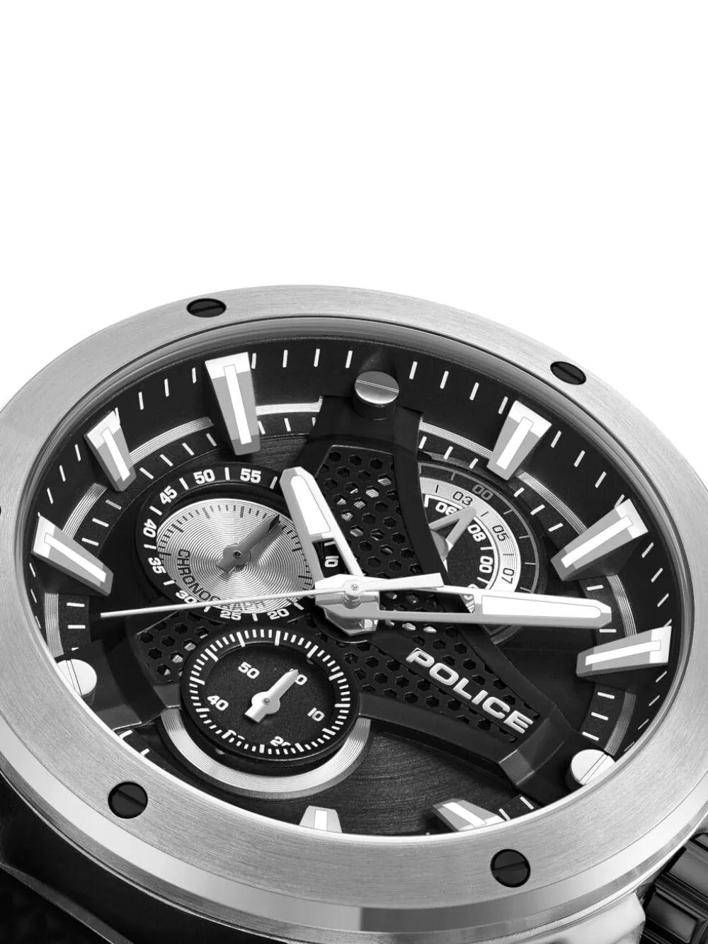 Police PEWGO0093001 Mens watch Wyvern Chronograph 45mm 5ATM