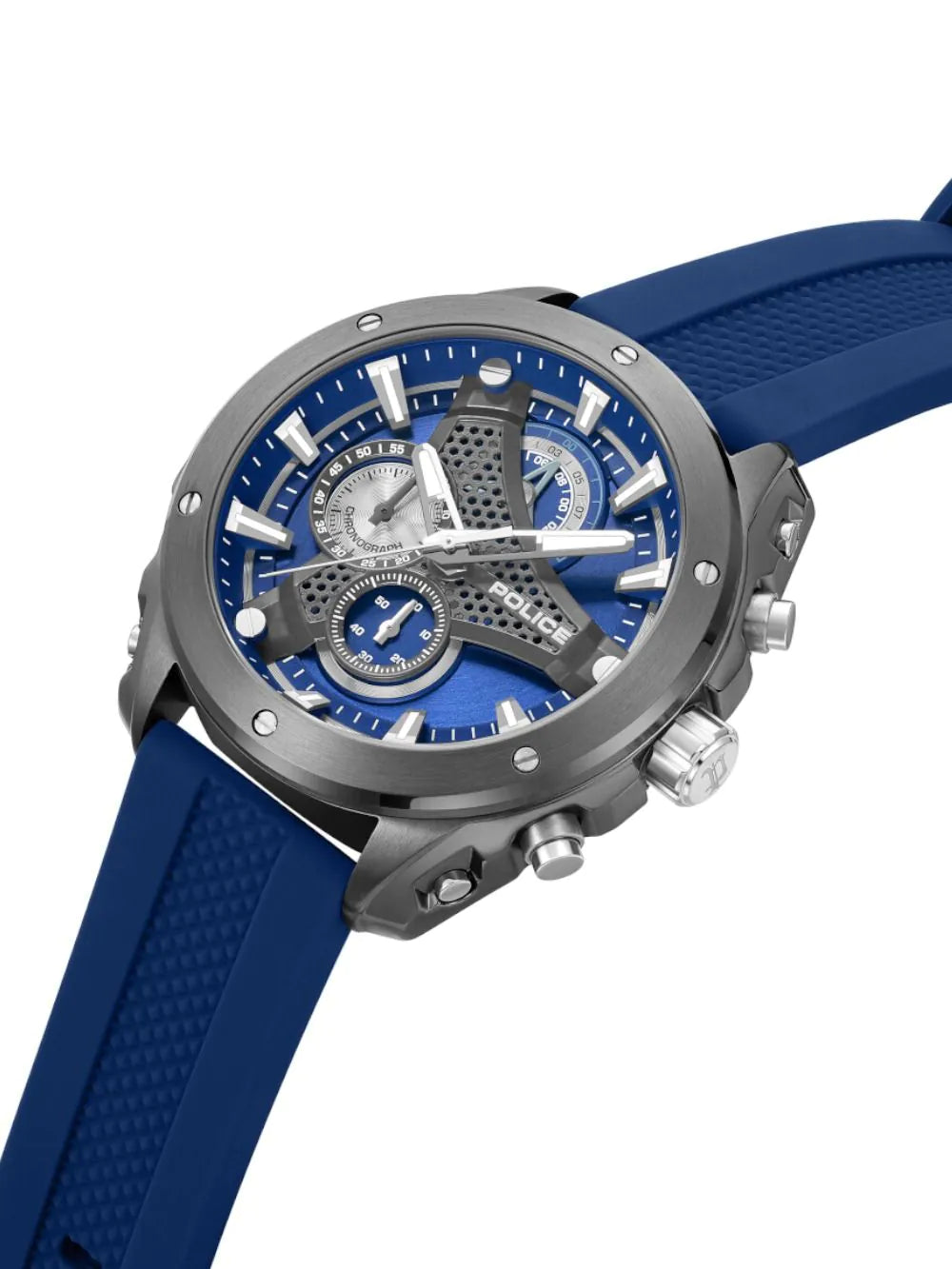 Police PEWGO0093002 Mens watch Wyvern Chronograph 45mm 5ATM